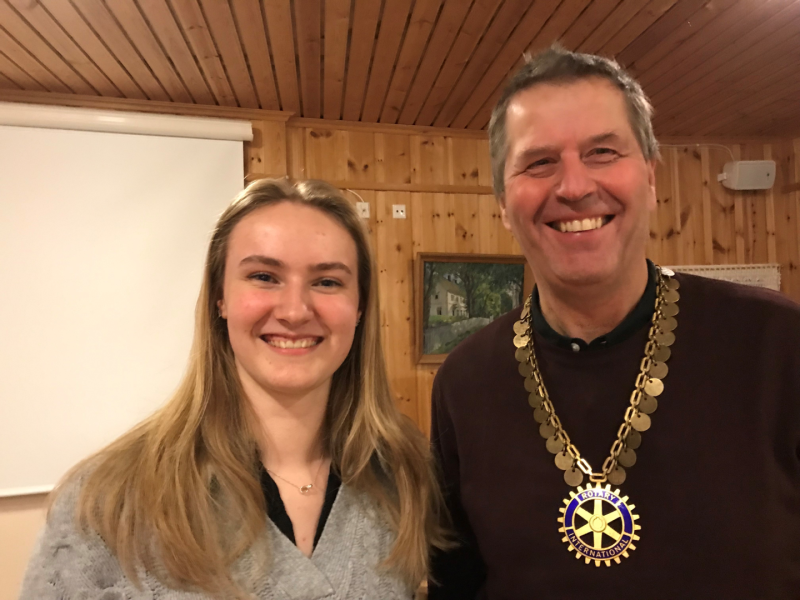 Besøk av utvekslingsstudent