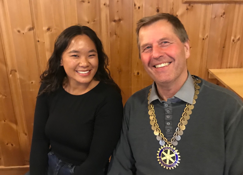 Ada Molteberg fortalte fra Namibia